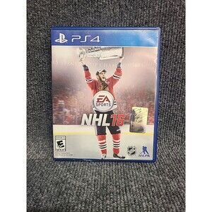 PS4 NHL 16 (Sony PlayStation 4, 2015)No Manual Tested Hockey